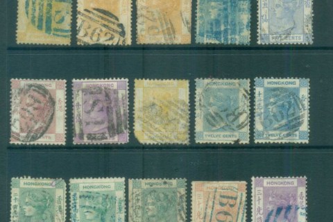 Hong-Kong-1863-80-QV-Assorted