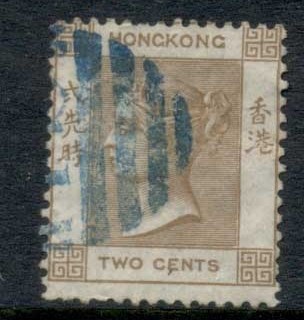 Hong-Kong-1863-80-QV-Portrait-2c-brown-FU