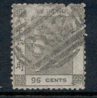 Hong-Kong-1863-80-QV-Portrait-96c-grey-faults