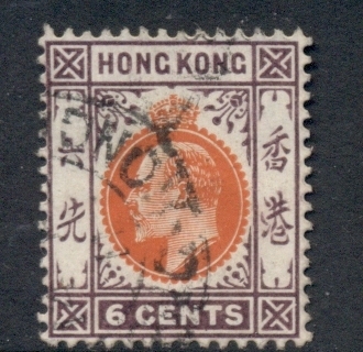 Hong-Kong-1904-11-KEVII-Portrait-6c-red-violet-orange-FU