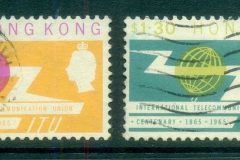 Hong-Kong-1965-ITU-Centenary-FU-lot78188