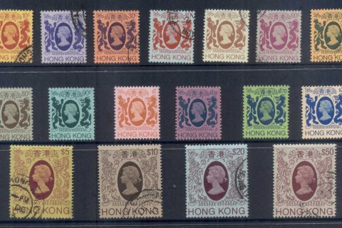 Hong-Kong-1982-QEII-Definitives-FU-MLH