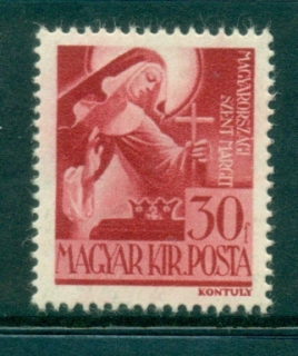 Hungary-1943-St-jpg-Margaret-MLH-lot37502.jpg