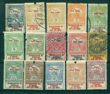 Hungary-1914-Semi-Postals