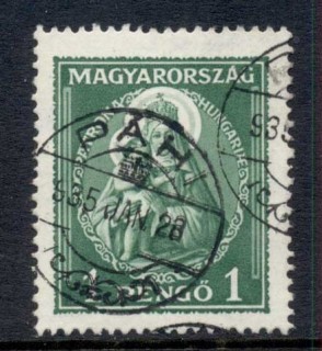 Hungary-1932-Madonna-Child-1p-FU