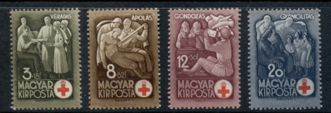 Hungary-1942-Hungarian-red-Cross-MUH