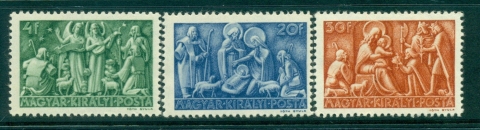 Hungary-1943-Message-to-the-Shepherds-MLH-lot37503