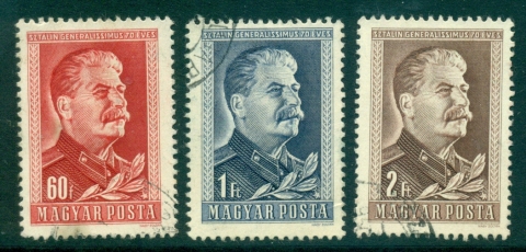 Hungary-1949-Joseph-Stalin-FU-lot37544