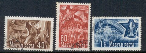 Hungary-1951-Labour-Day-FU