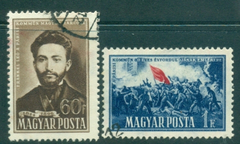 Hungary-1951-Paris-Commune-FU-lot37575