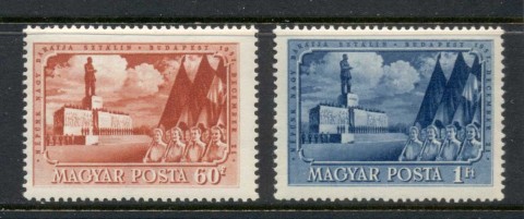 Hungary-1951-Stalin-72nd-Birthday-MUH