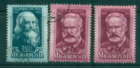 Hungary-1952-Leonardo-da-Vinci