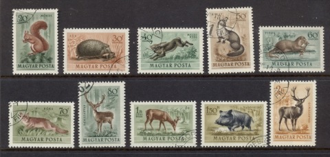 Hungary-1953-Wildlife-CTO