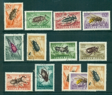 Hungary-1954-Insects-FU-3-MLH-lot37618