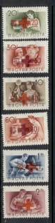 Hungary-1957-Red-Cross-Opts-MUH