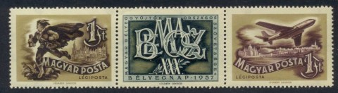 Hungary-1957-Stamp-Day-MUH-2