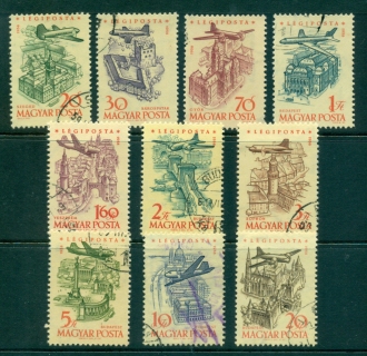 Hungary-1958-Air-Post-Anniv