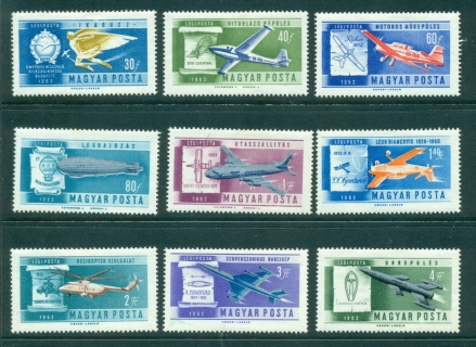 Hungary-1962-Development-of-Flight-MLH-lot37718