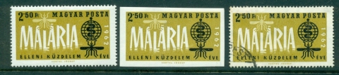 Hungary-1962-Malaria-Eradication-IMPERF-MUH-FU-lot37688