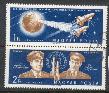 Hungary-1962-Space-Flight-Vostok-3-4-CTO