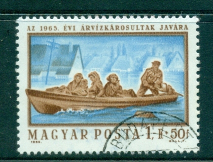 Hungary-1965-Flood-Relief-CTO-lot37723