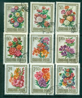 Hungary-1965-Flowers-CTO-lot37705