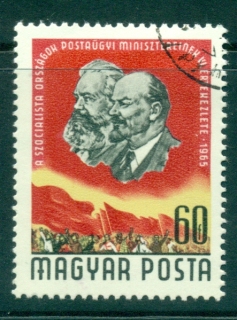 Hungary-1965-Marx-Lenin-CTO-lot37710