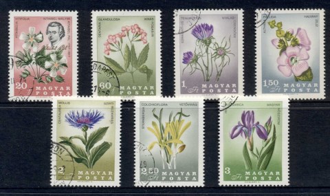 Hungary-1967-Flowers-of-the-Carpathian-Basin-CTO