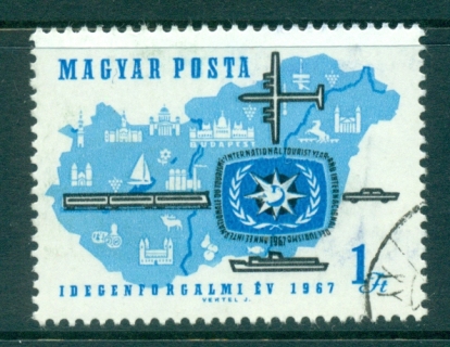 Hungary-1967-Tourist-year-CTO-lot37796