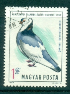 Hungary-1969-Pidgeon-Show-CTO-lot37739