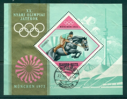 Hungary-1972-Munich-Olympics-MS-FU-lot37834