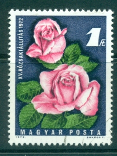 Hungary-1972-Rose-Exhibition-CTO-lot37814