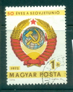 Hungary-1972-Soviet-Union-Anniv-CTO-lot37936