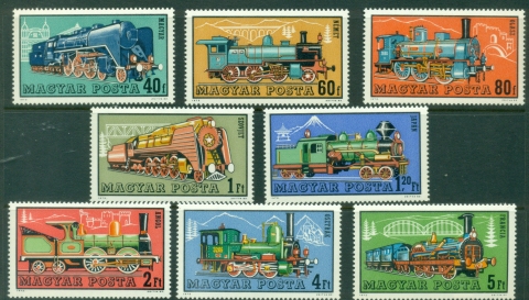 Hungary-1972-Steam-Locomotives-MUH