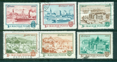 Hungary-1972-Unification-of-Budapest-FU-lot37798