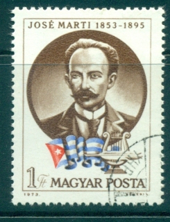 Hungary-1973-Joes-Marti-CTO-lot37925