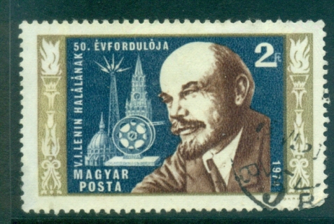 Hungary-1974-Lenin-FU-lot37926