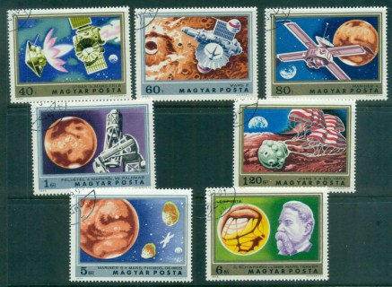 Hungary-1974-Space-Exploration-of-Mars-CTO