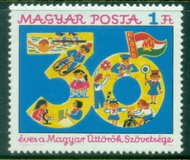 Hungary-1976-Interphil-Stamp-Exhibition-MUH