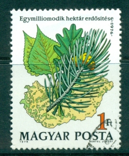 Hungary-1976-Reforestation-CTO-lot37866