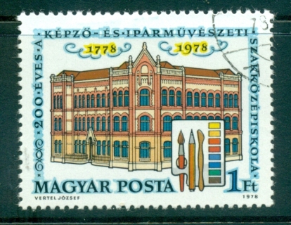 Hungary-1978-School-of-Arts-Crafts-CTO-lot37843