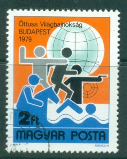 Hungary-1979-Pentathlon-CTO-lot37879