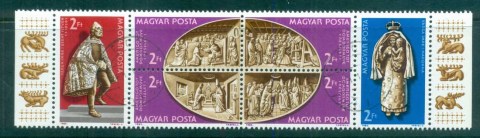 Hungary-1982-Artworks-in-the-Vatican-Chapel-Blk6-CTO