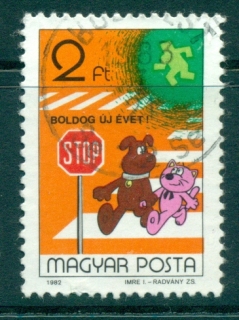 Hungary-1983-Road-safety-CTO-lot37890