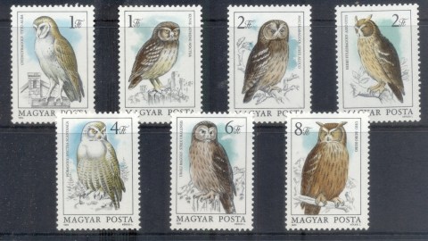 Hungary-1984-Birds