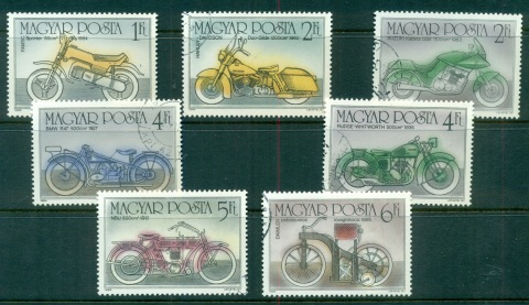 Hungary-1985-Motorcycle-Centenary-CTO