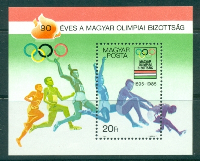 Hungary-1985-Olympics-MS-MUH-lot37769