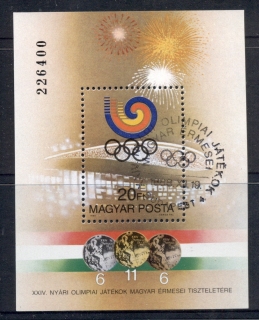 Hungary-1988-Summer-Olympics-Seoul-medal-Winners-MS-CTO