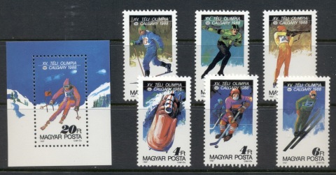 Hungary-1988-Winter-Olympics-Calgary-MS-MUH