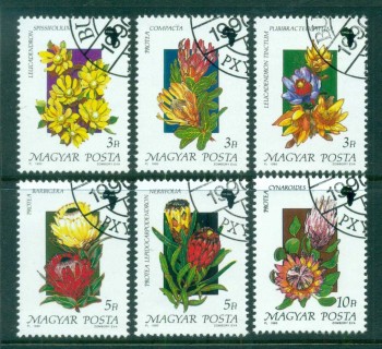 Hungary-1990-Flowers-of-Africa-CTO